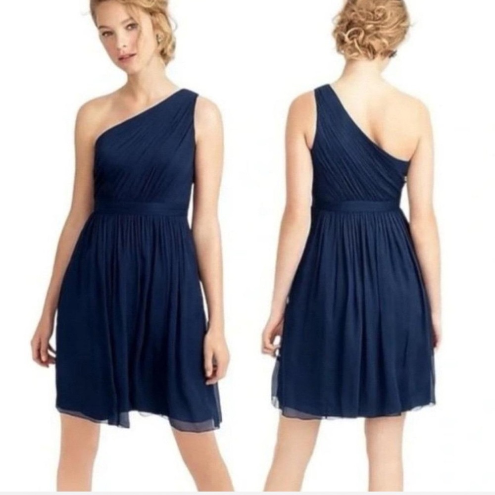 J. Crew Kylie Silk Chiffon Dress
